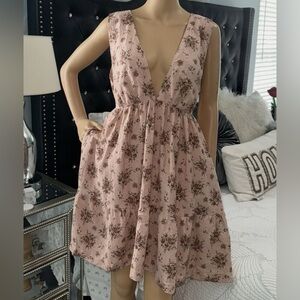 House of Harlow floral backless dress